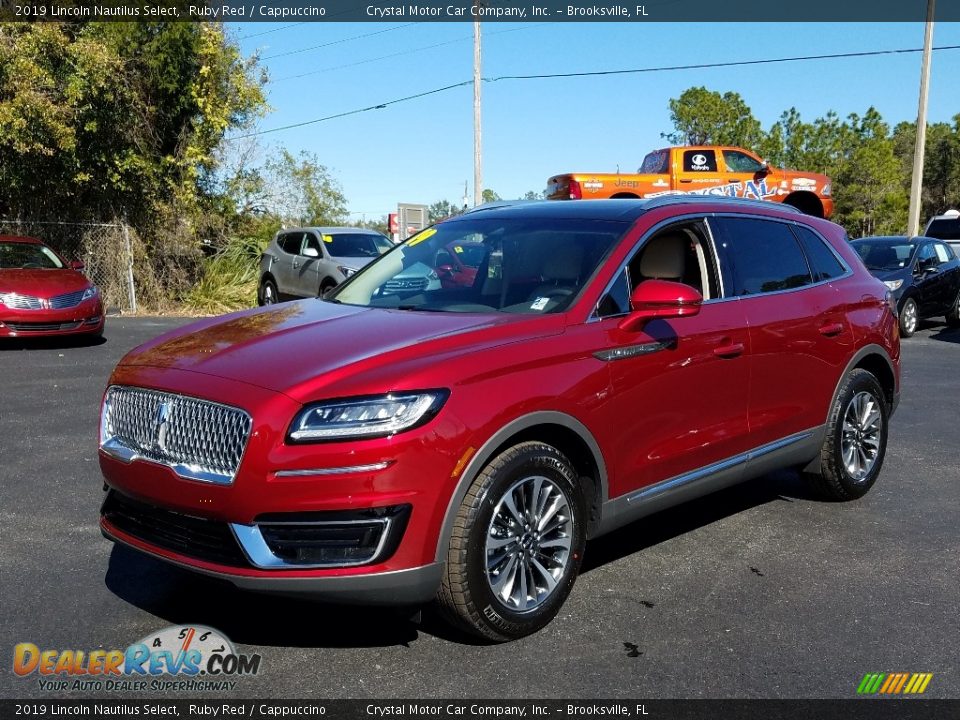 2019 Lincoln Nautilus Select Ruby Red / Cappuccino Photo #1