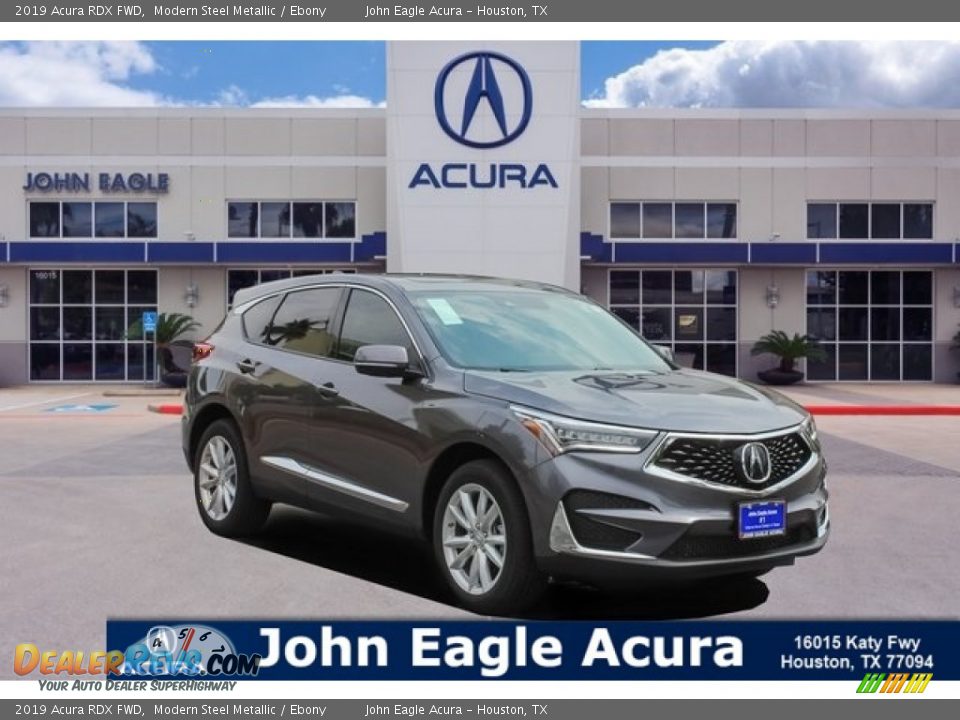 2019 Acura RDX FWD Modern Steel Metallic / Ebony Photo #1