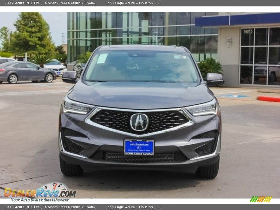 2019 Acura RDX FWD Modern Steel Metallic / Ebony Photo #2