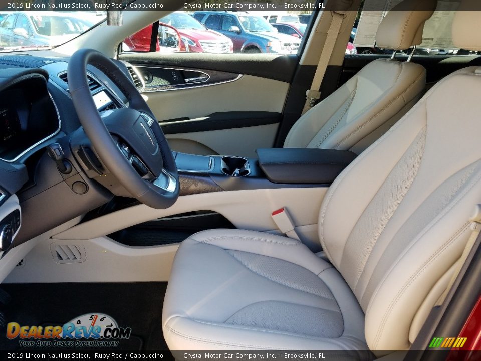 2019 Lincoln Nautilus Select Ruby Red / Cappuccino Photo #9