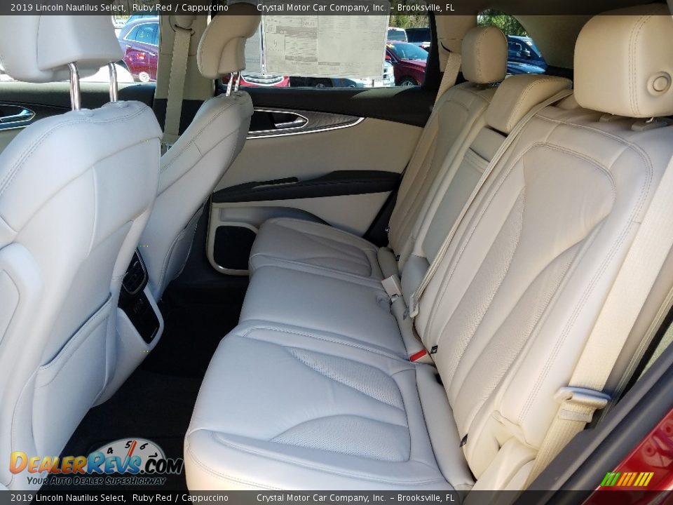 2019 Lincoln Nautilus Select Ruby Red / Cappuccino Photo #10