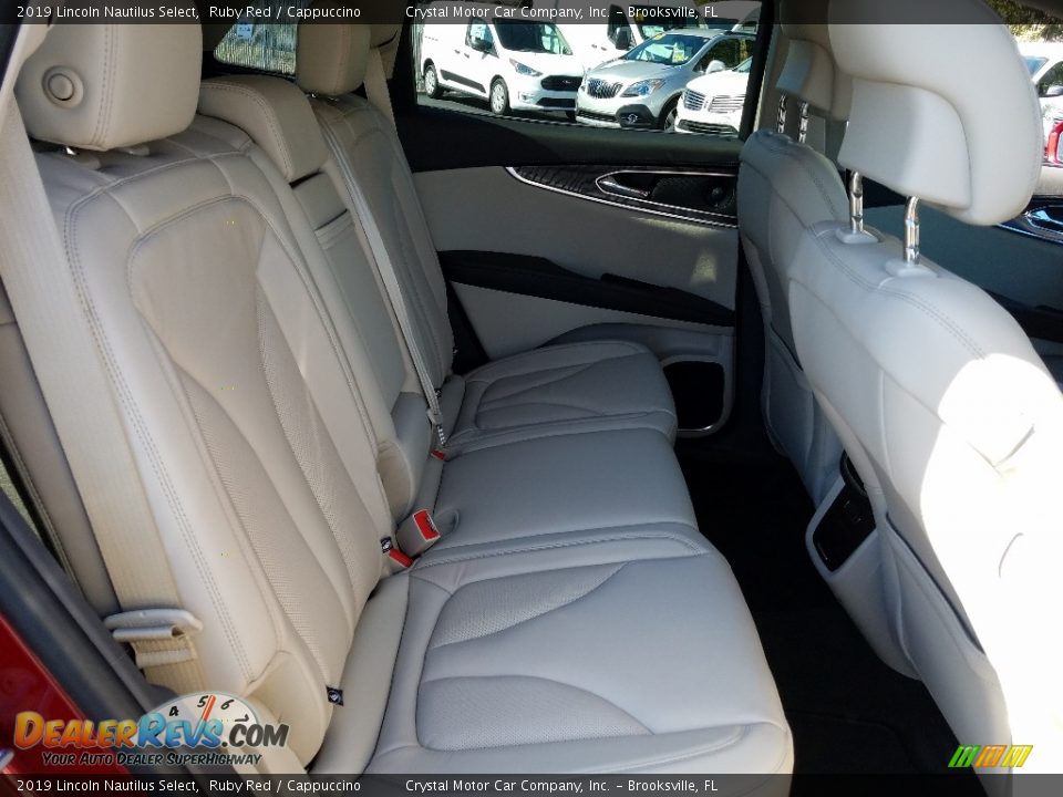 2019 Lincoln Nautilus Select Ruby Red / Cappuccino Photo #11
