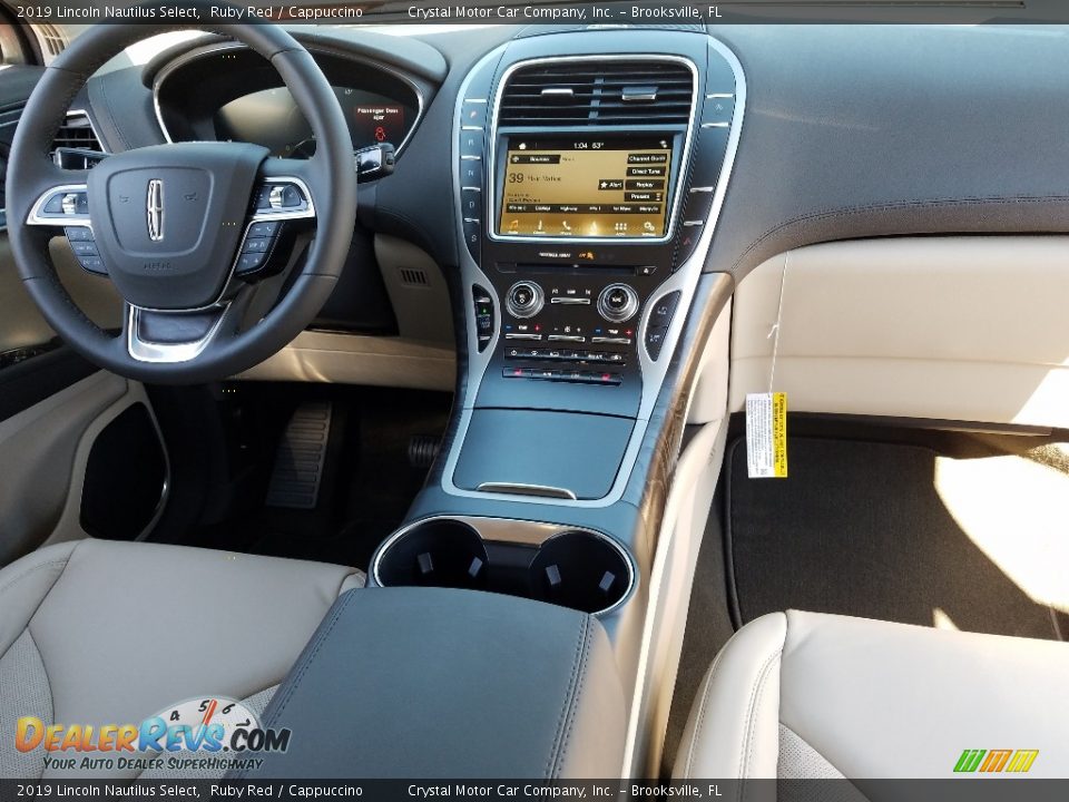 2019 Lincoln Nautilus Select Ruby Red / Cappuccino Photo #13