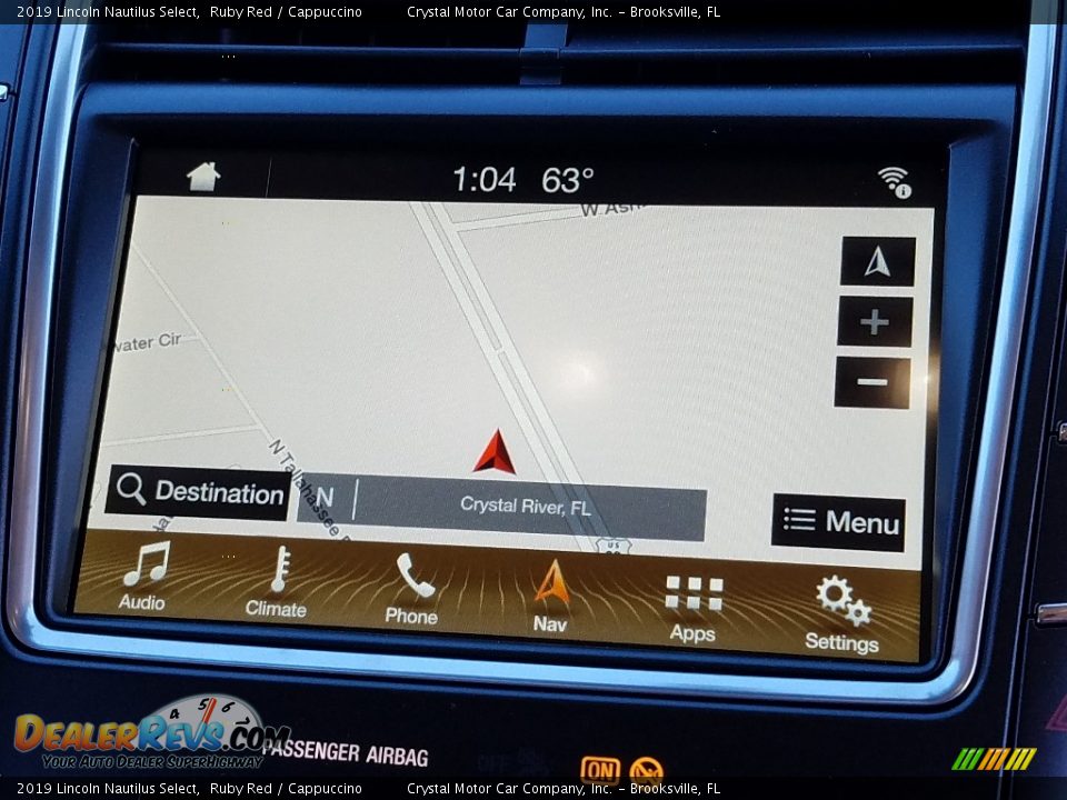 2019 Lincoln Nautilus Select Ruby Red / Cappuccino Photo #15