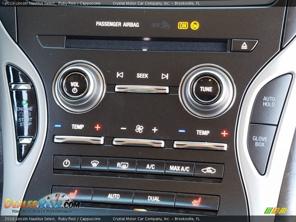 2019 Lincoln Nautilus Select Ruby Red / Cappuccino Photo #16