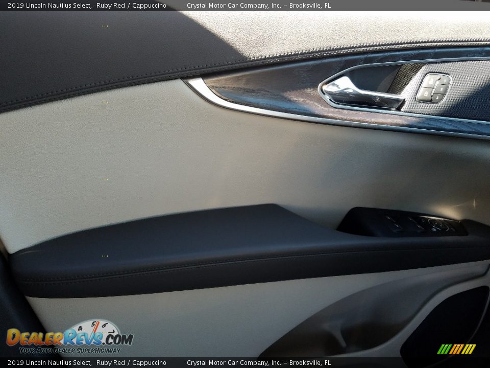 2019 Lincoln Nautilus Select Ruby Red / Cappuccino Photo #17