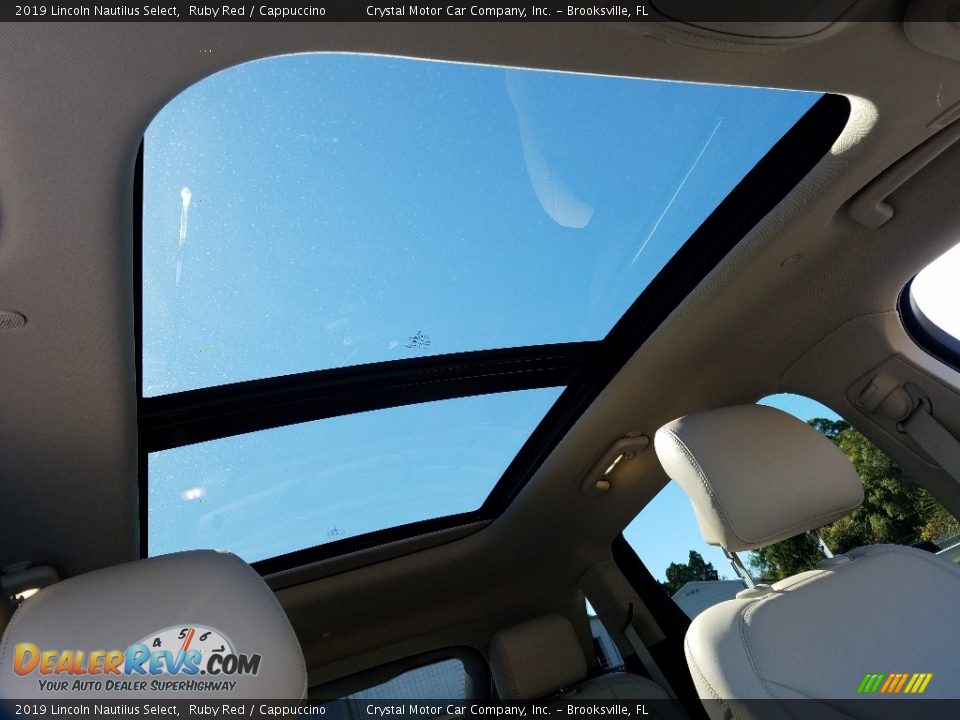 2019 Lincoln Nautilus Select Ruby Red / Cappuccino Photo #18