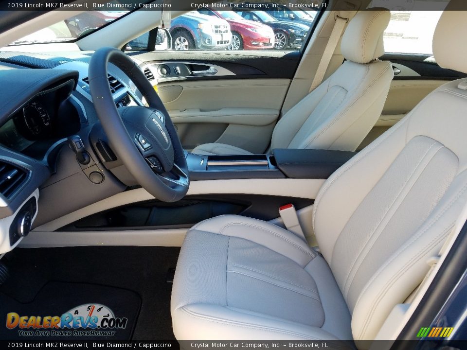 2019 Lincoln MKZ Reserve II Blue Diamond / Cappuccino Photo #9