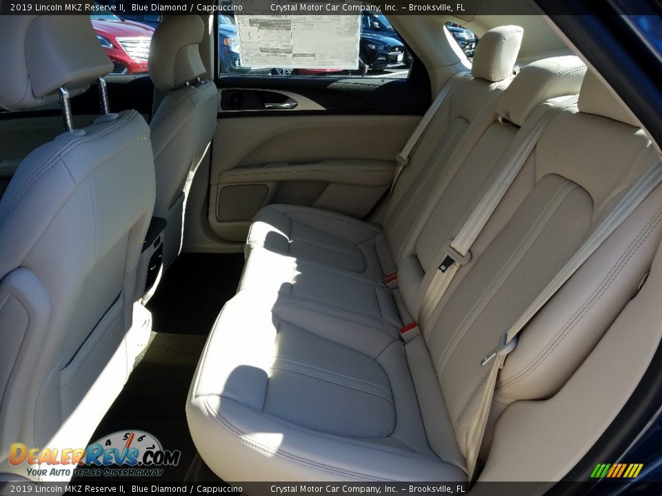 2019 Lincoln MKZ Reserve II Blue Diamond / Cappuccino Photo #10