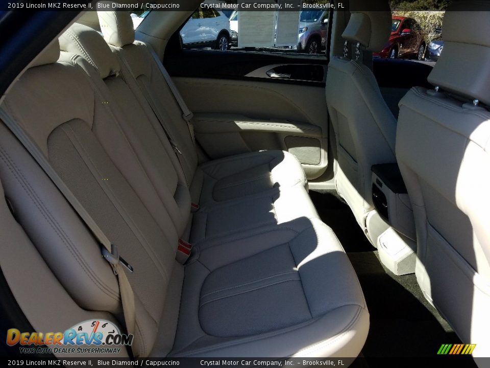 2019 Lincoln MKZ Reserve II Blue Diamond / Cappuccino Photo #11