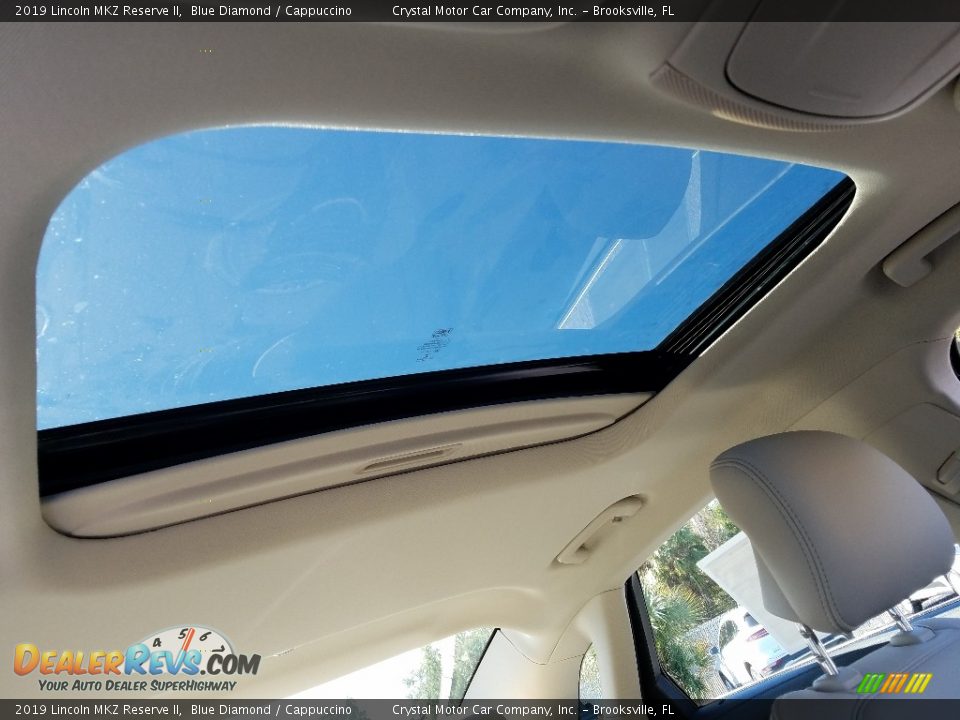 2019 Lincoln MKZ Reserve II Blue Diamond / Cappuccino Photo #18