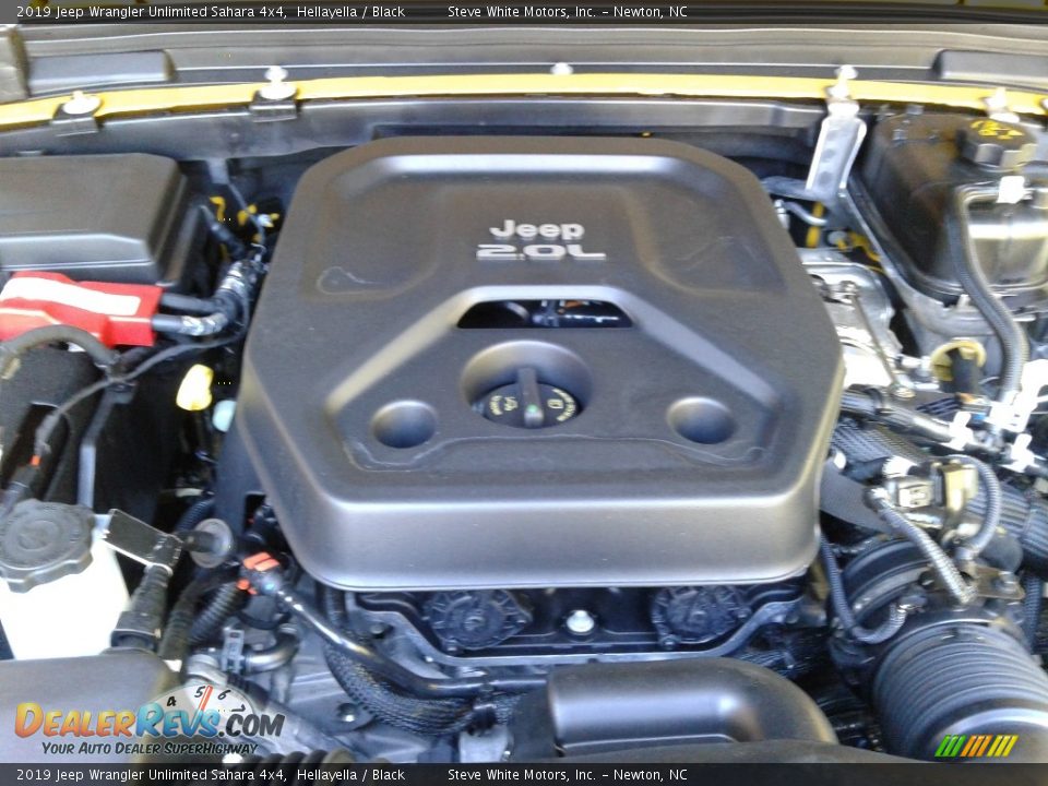 2019 Jeep Wrangler Unlimited Sahara 4x4 Hellayella / Black Photo #29