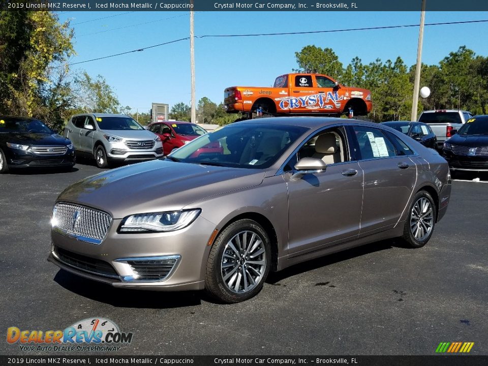 2019 Lincoln MKZ Reserve I Iced Mocha Metallic / Cappuccino Photo #1