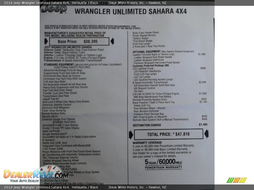 2019 Jeep Wrangler Unlimited Sahara 4x4 Hellayella / Black Photo #31