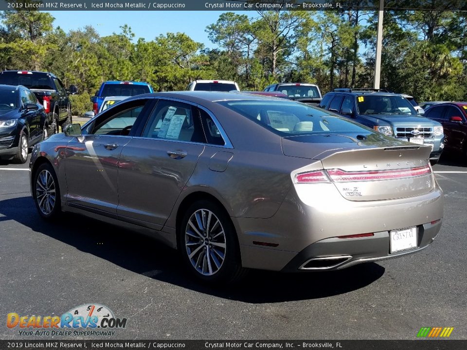 2019 Lincoln MKZ Reserve I Iced Mocha Metallic / Cappuccino Photo #3