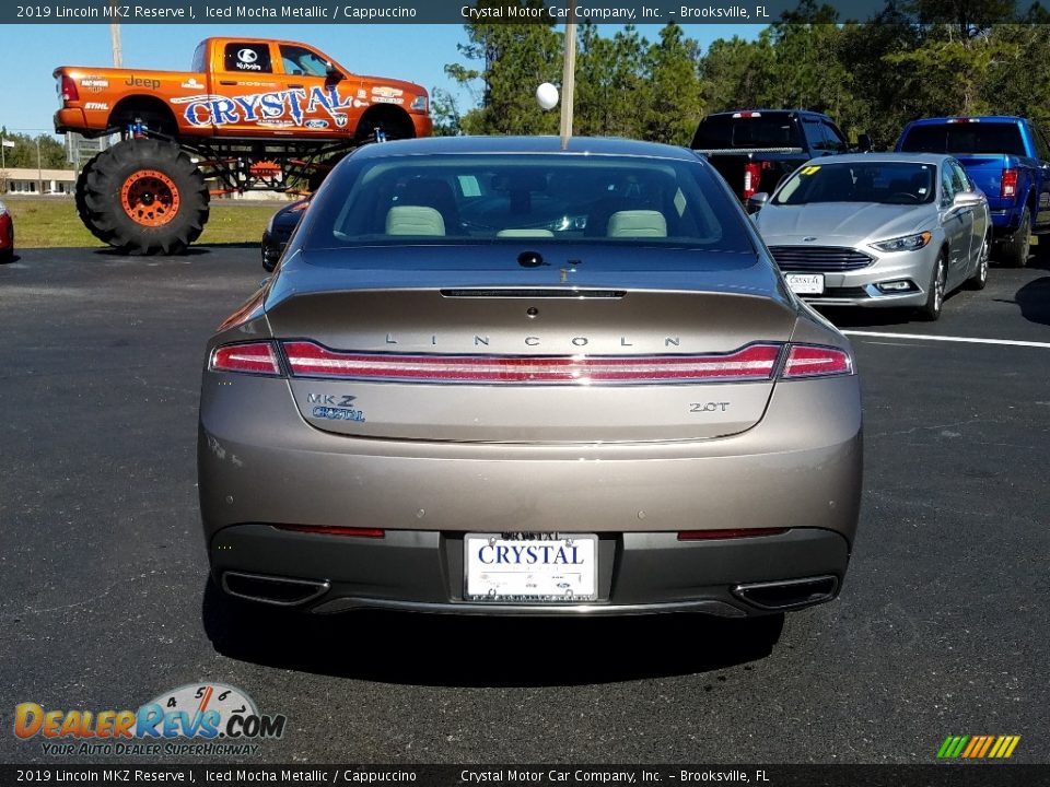 2019 Lincoln MKZ Reserve I Iced Mocha Metallic / Cappuccino Photo #4