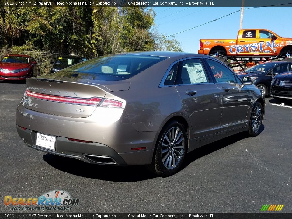 2019 Lincoln MKZ Reserve I Iced Mocha Metallic / Cappuccino Photo #5