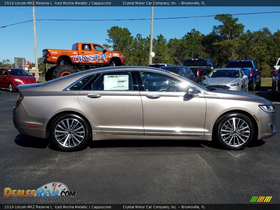 2019 Lincoln MKZ Reserve I Iced Mocha Metallic / Cappuccino Photo #6