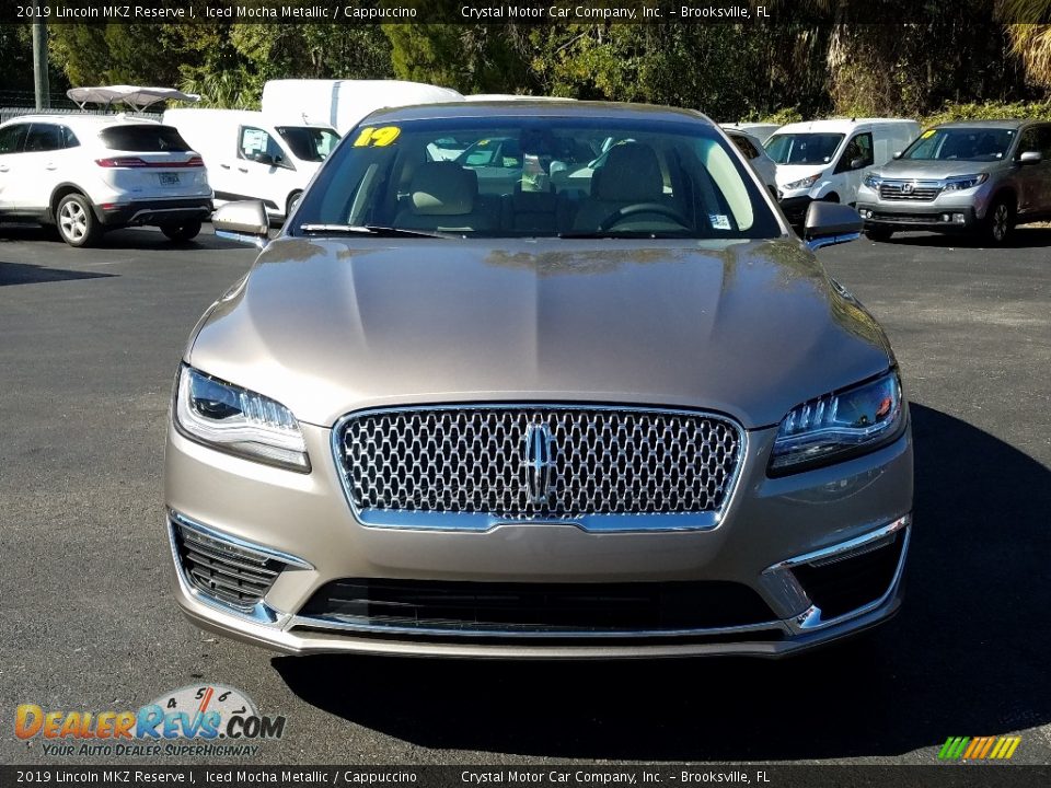 2019 Lincoln MKZ Reserve I Iced Mocha Metallic / Cappuccino Photo #8