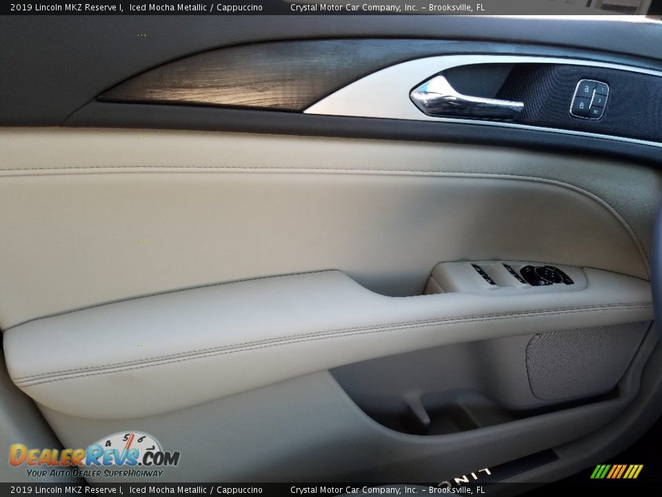 2019 Lincoln MKZ Reserve I Iced Mocha Metallic / Cappuccino Photo #17