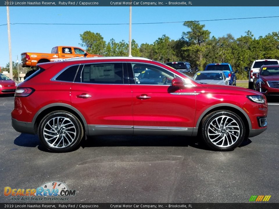 2019 Lincoln Nautilus Reserve Ruby Red / Cappuccino Photo #6