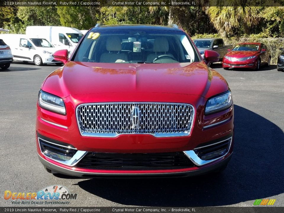2019 Lincoln Nautilus Reserve Ruby Red / Cappuccino Photo #8