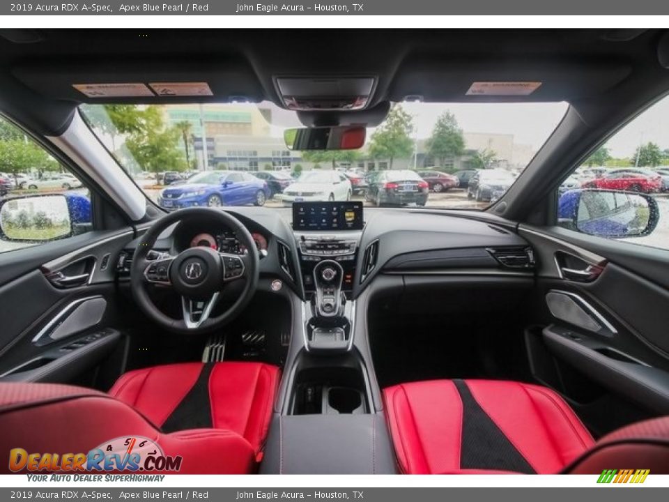 Red Interior - 2019 Acura RDX A-Spec Photo #9