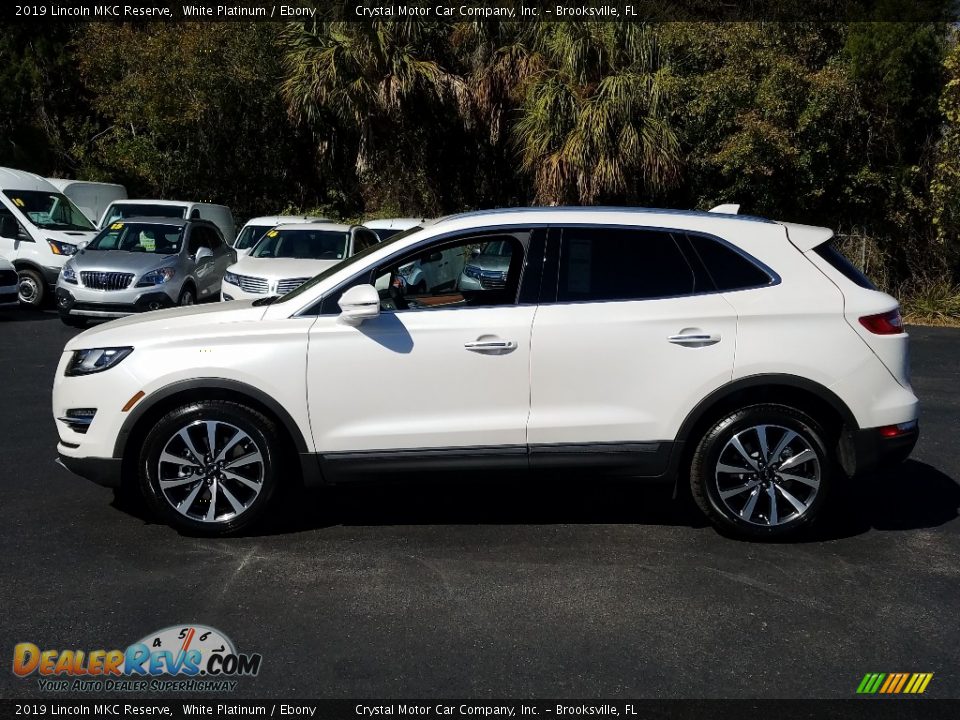White Platinum 2019 Lincoln MKC Reserve Photo #2