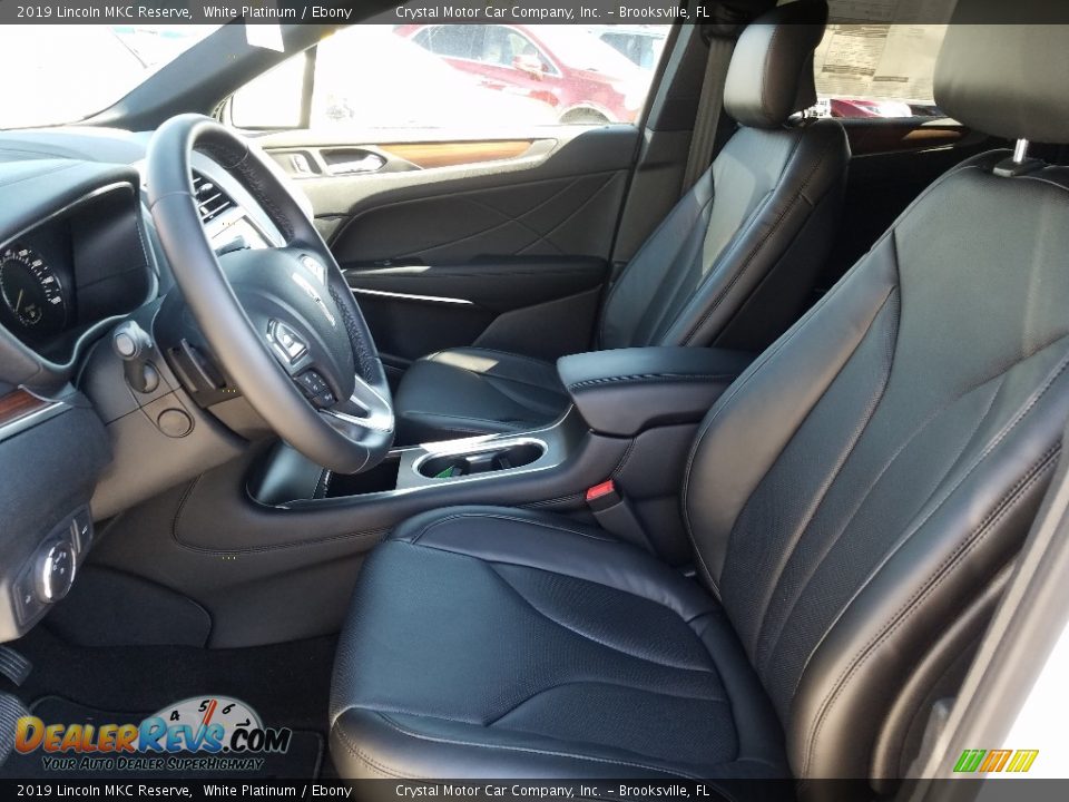 2019 Lincoln MKC Reserve White Platinum / Ebony Photo #9