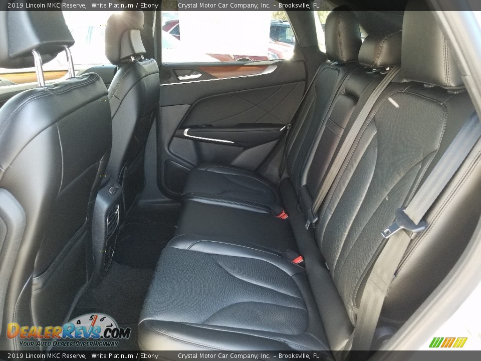 2019 Lincoln MKC Reserve White Platinum / Ebony Photo #10