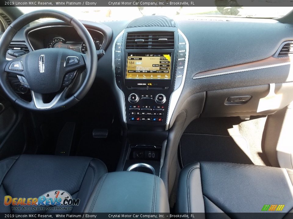 2019 Lincoln MKC Reserve White Platinum / Ebony Photo #13
