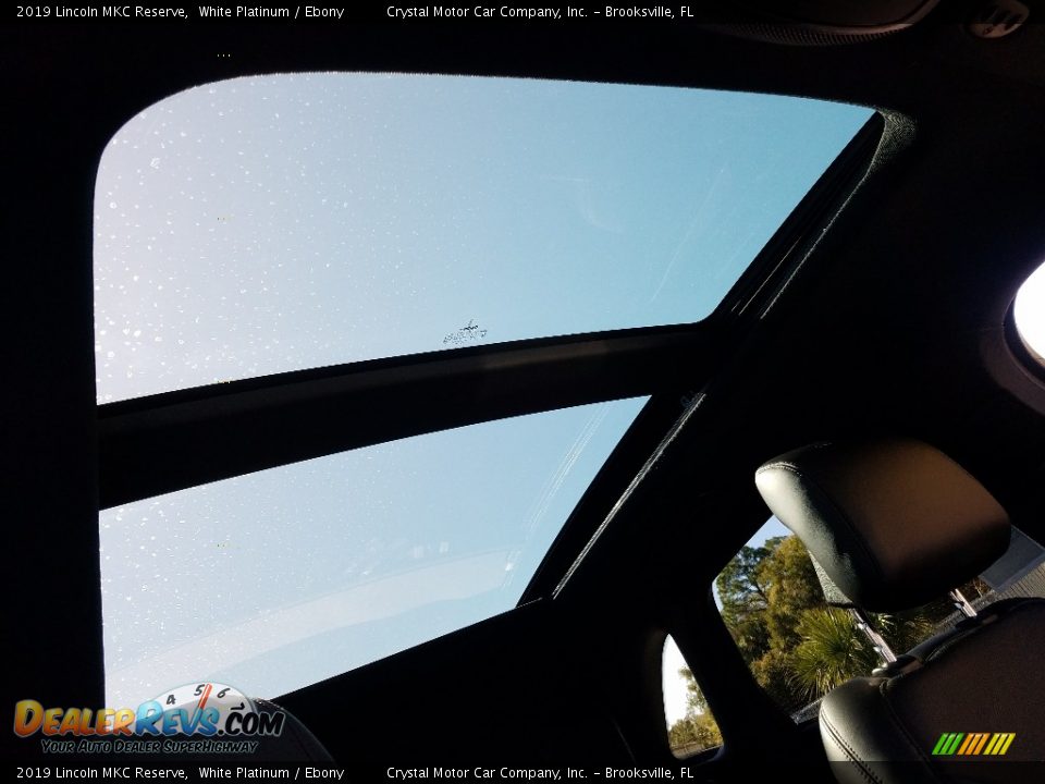 2019 Lincoln MKC Reserve White Platinum / Ebony Photo #18