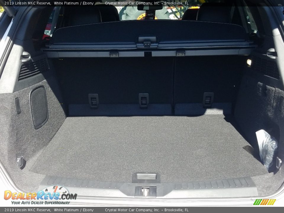 2019 Lincoln MKC Reserve White Platinum / Ebony Photo #19