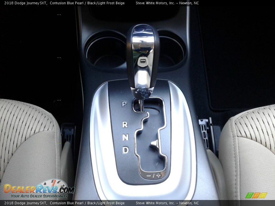 2018 Dodge Journey SXT Contusion Blue Pearl / Black/Light Frost Beige Photo #29