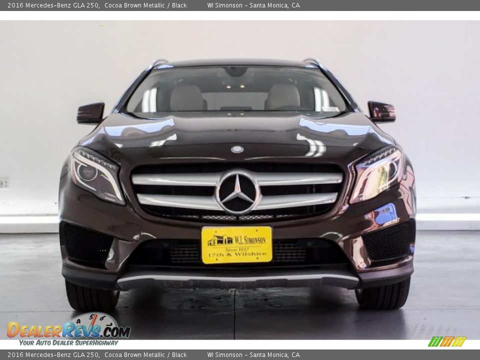2016 Mercedes-Benz GLA 250 Cocoa Brown Metallic / Black Photo #2