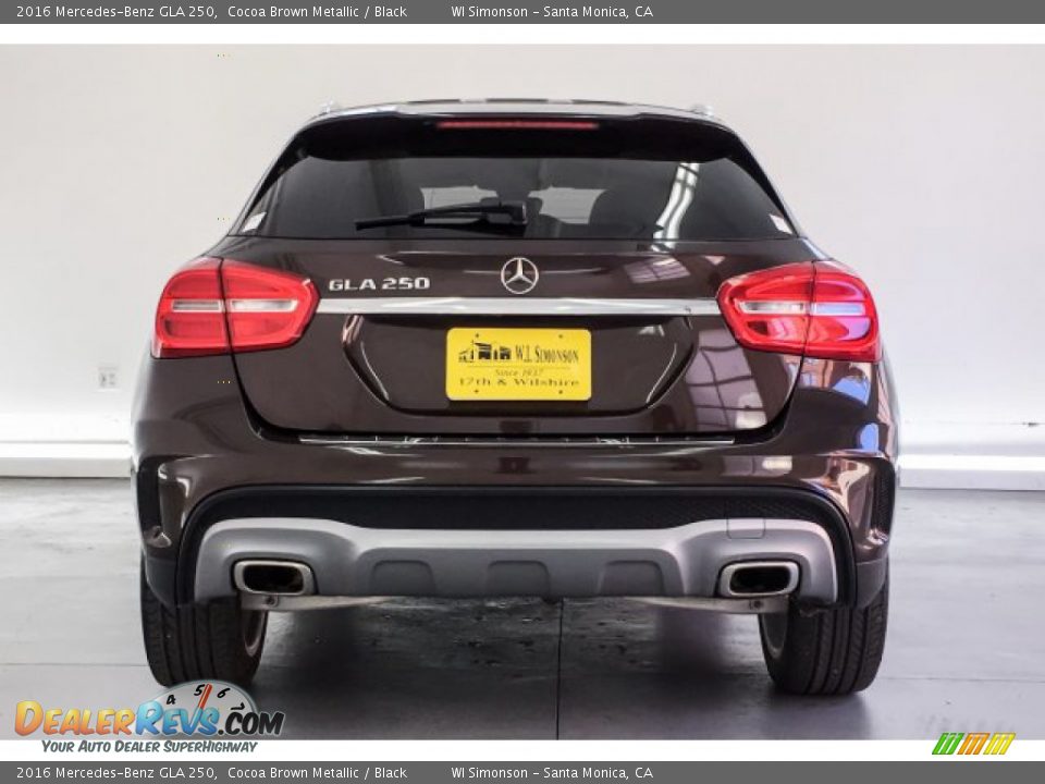 2016 Mercedes-Benz GLA 250 Cocoa Brown Metallic / Black Photo #3