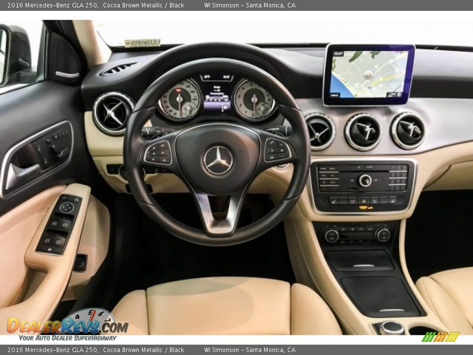 2016 Mercedes-Benz GLA 250 Cocoa Brown Metallic / Black Photo #4