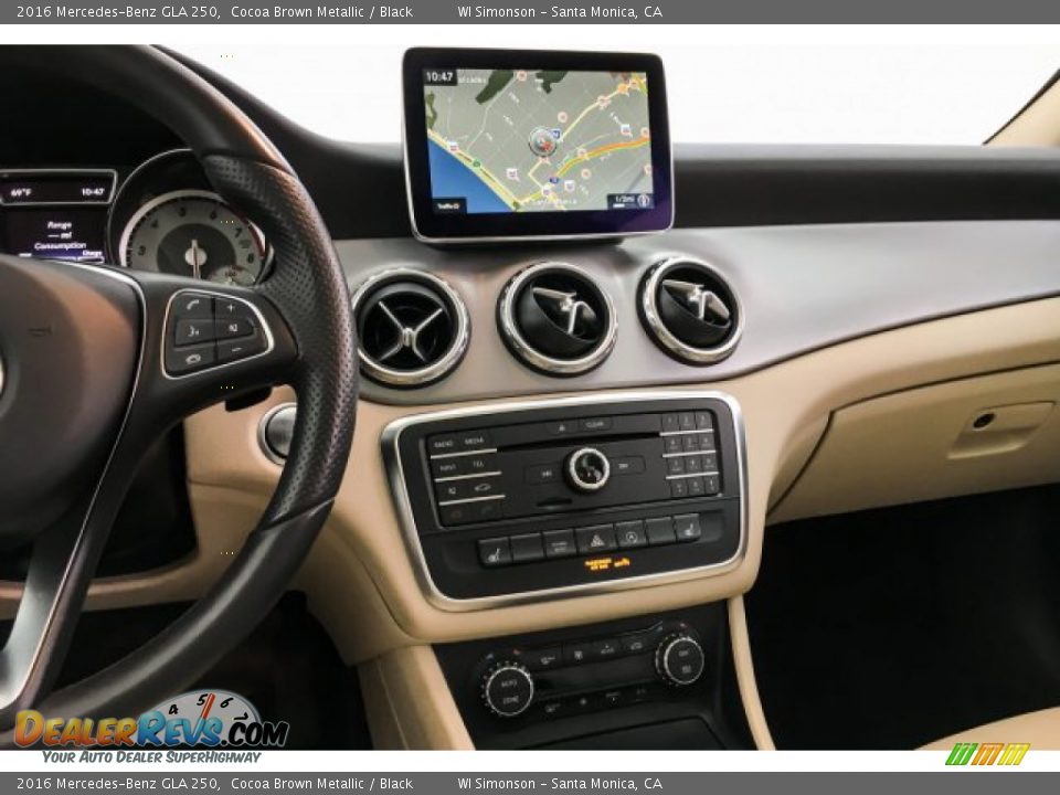 2016 Mercedes-Benz GLA 250 Cocoa Brown Metallic / Black Photo #5
