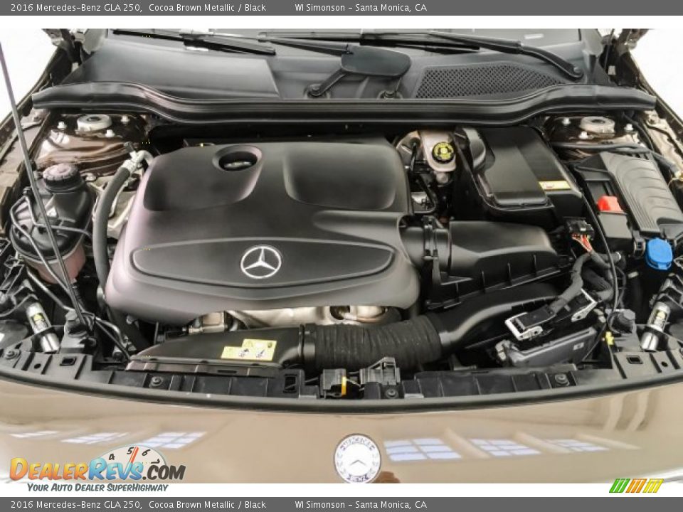 2016 Mercedes-Benz GLA 250 Cocoa Brown Metallic / Black Photo #9