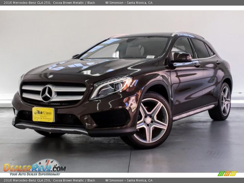 2016 Mercedes-Benz GLA 250 Cocoa Brown Metallic / Black Photo #12