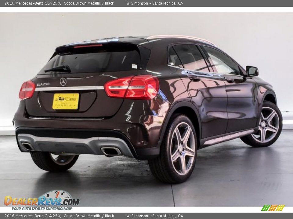 2016 Mercedes-Benz GLA 250 Cocoa Brown Metallic / Black Photo #16