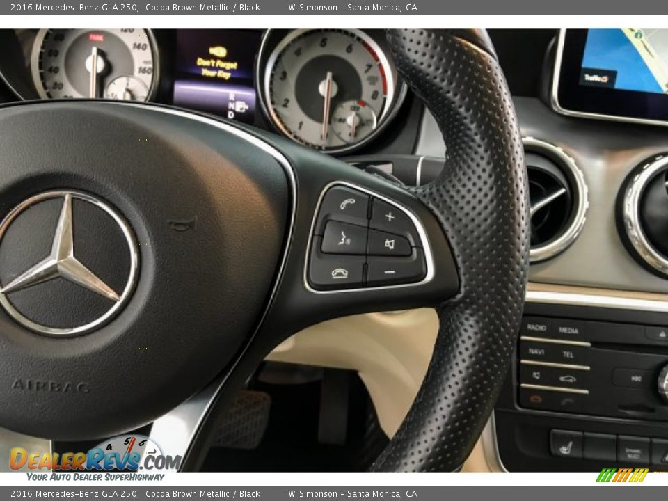 2016 Mercedes-Benz GLA 250 Cocoa Brown Metallic / Black Photo #20