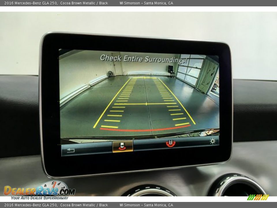 2016 Mercedes-Benz GLA 250 Cocoa Brown Metallic / Black Photo #22