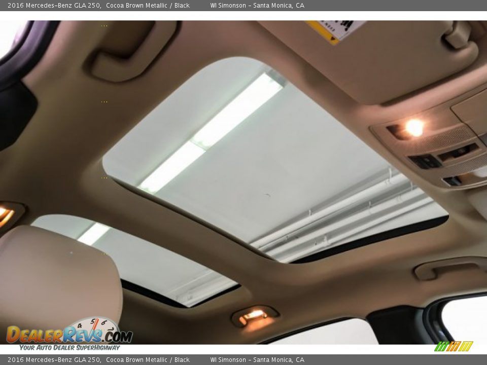 2016 Mercedes-Benz GLA 250 Cocoa Brown Metallic / Black Photo #30