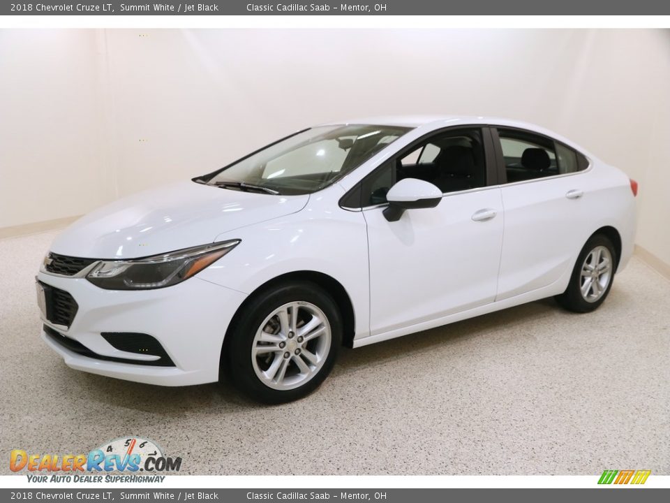 2018 Chevrolet Cruze LT Summit White / Jet Black Photo #3