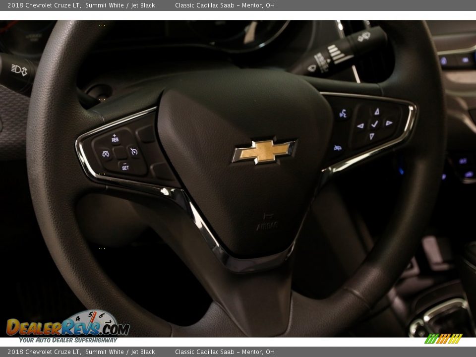 2018 Chevrolet Cruze LT Summit White / Jet Black Photo #6