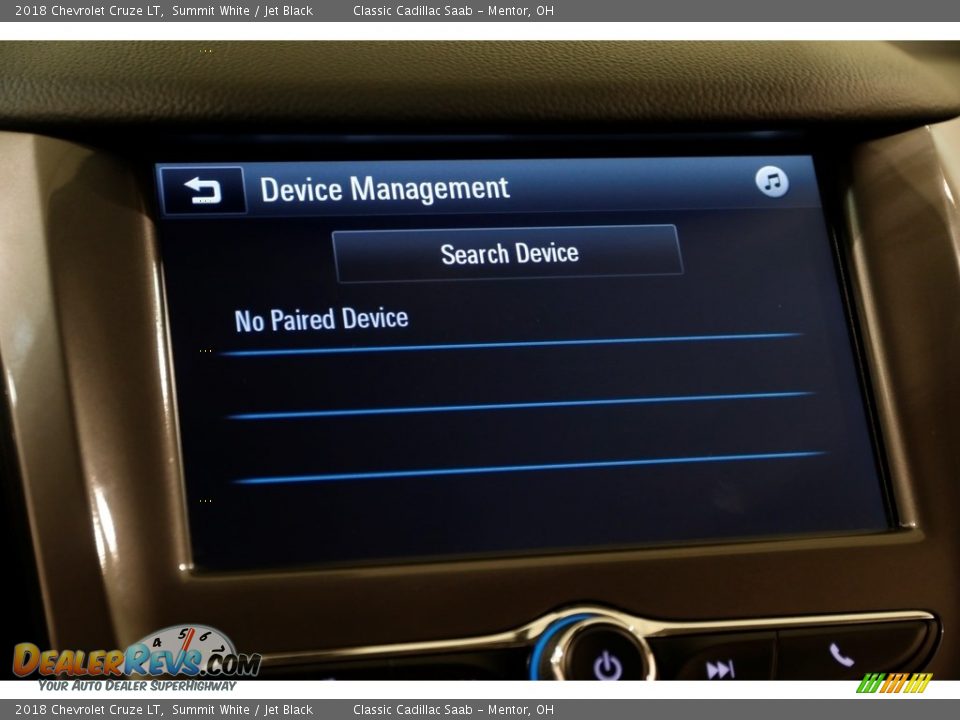 2018 Chevrolet Cruze LT Summit White / Jet Black Photo #10