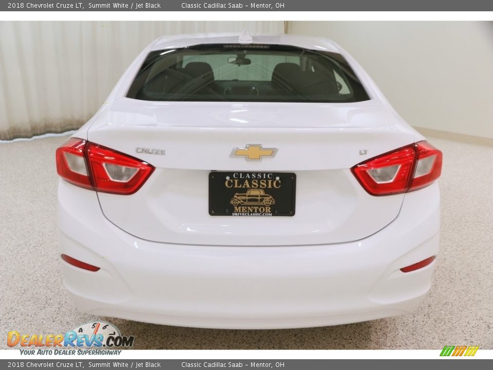 2018 Chevrolet Cruze LT Summit White / Jet Black Photo #18