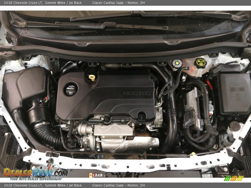 2018 Chevrolet Cruze LT Summit White / Jet Black Photo #19