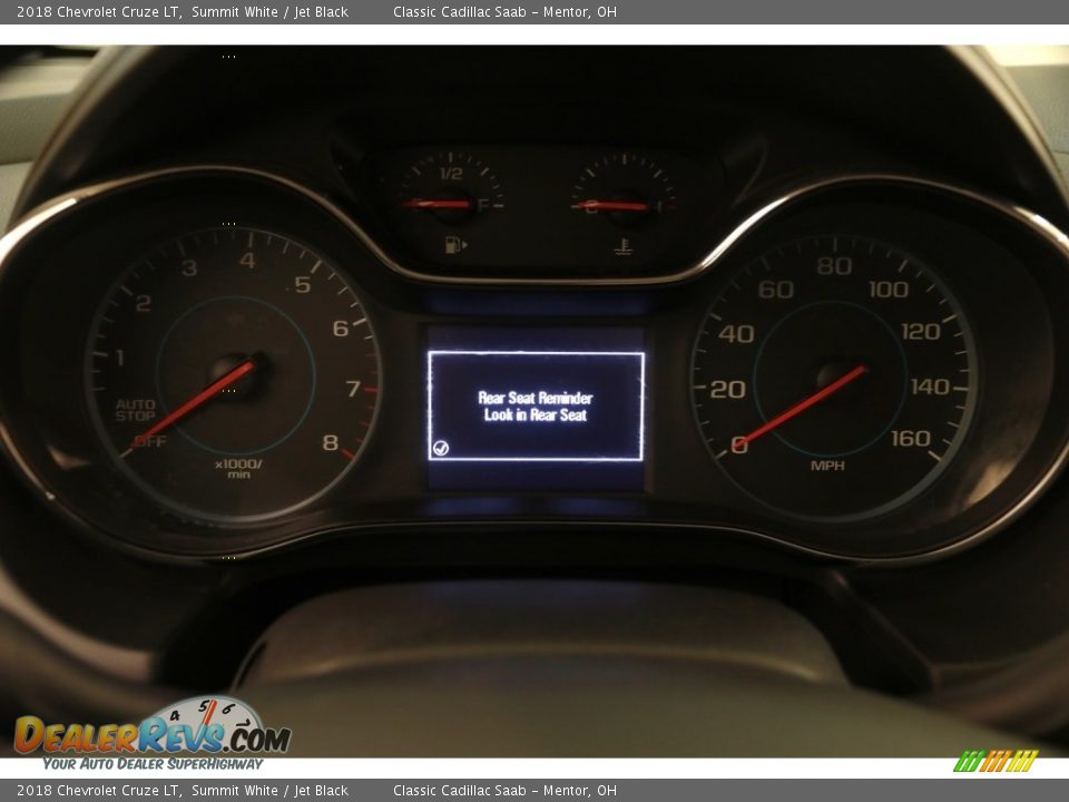 2018 Chevrolet Cruze LT Summit White / Jet Black Photo #21